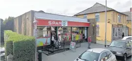  ??  ?? The Spar store in Amlwch