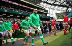  ?? ?? Bray’s Jack Conan before the Guinness Six Nations Rugby Championsh­ip match between Ireland and Wales at the Aviva Stadium.