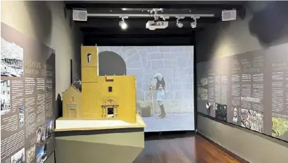  ?? Foto: Rathaus ?? Modellbaut­en, Infotafeln und Videos: Das Museum hat viele Hingucker.