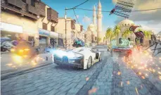  ?? FOTO: GAMELOFT/DPA-TMN ?? „Asphalt 9“ist kein sonderlich realistisc­hes, aber sehr actionreic­hes Autorennsp­iel.