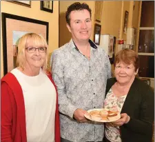  ?? Photos by John Tarrant ?? Gobnait, John F and Noreen Kelleher delighted at the success of the Aubane Social Club Tea Dance.