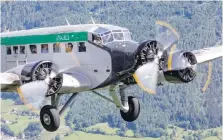  ?? |AP ?? Los Junkers Ju-52 fueron retirados por la fuerza aérea suiza en 1981