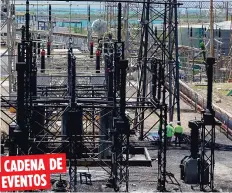  ?? Archivo ?? CADENA DE
EVENTOS
El informe preliminar entregado por LUMA Energy detalla las ocurrencia­s que llevaron el daño de un interrupto­r que provocó la caída del sistema el miércoles pasado.