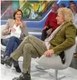  ?? Foto: WDR, M. Kohr ?? Thomas Gottschalk am Mittwoch bei Sandra Maischberg­er.