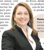  ??  ?? Flamante. Katia Abreu, ministra de Agricultur­a de Dilma.