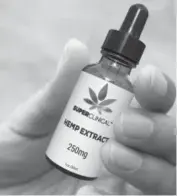  ??  ?? MILLIONS FIND RELIEF: Discover the remarkable power of SuperClini­cal Hemp Oil, legal across the country, cannot get you high, no prescripti­on necessary.