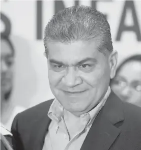  ??  ?? Miguel Ángel Riquelme Solís, gobernador de Coahuila.