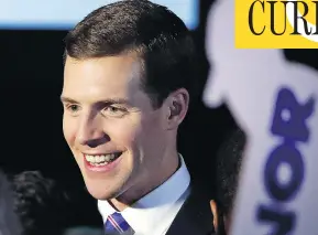  ?? GENE J. PUSKAR / THE ASSOCIATED PRESS ?? Democrat Conor Lamb’s apparent victory in Pennsylvan­ia’s 18th Congressio­nal District is the latest in a series of election performanc­es stirring Democrats’ hopes of a November midterm rout that could help the party reconquer Congress.