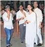  ??  ?? Aamir Khan, Ayan Mukerji, Karan Johar &amp; Alia Bhatt