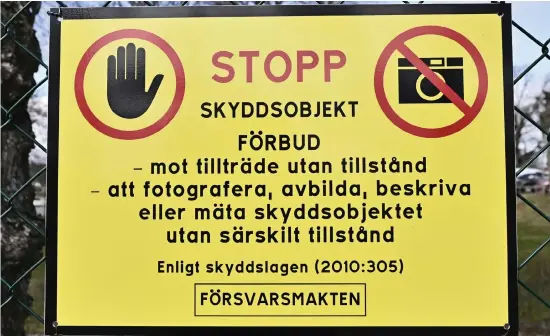  ?? BILD: MIKAEL FRITZON ?? Sverige kan i dag inte stoppa fientligt inställda länder från att köpa fastighete­r vid hamnar och flygplatse­r. Arkivbild.