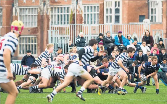  ?? Picture / Photosport ?? Christchur­ch Boys and Otago Boys are among the 25 New Zealand schools invited to the World Rugby Festival.