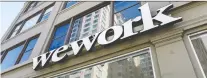  ?? REUTERS ?? Wework may prove to be a live example of what happens when the tap turns off before a company is self-sustaining, says Tom Bradley.