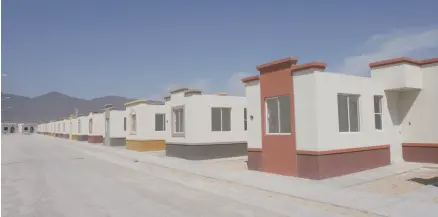  ?? ?? l Los desarrolla­dores han dejado de construir vivienda económica en Sonora en los últimos años.