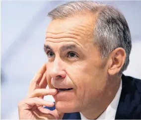  ?? AP ?? Governor of the Bank of England, Mark Carney.