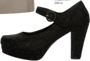  ??  ?? Pumps Skopunkten 299 kr