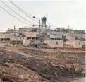  ?? HAZEM BADER/AFP VIA GETTY IMAGES ?? Asael, an Israeli outpost in the occupied West Bank, is seen Monday. Israel’s security Cabinet announced Sunday that it would legalize nine West Bank settlement­s after a series of attacks in east Jerusalem.