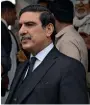  ?? AFP ?? Khawaja Haris, lawyer of former prime minister Nawaz Sharif, leaves the Supreme Court in islamabad on Tuesday. —