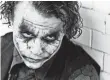  ?? WARNER BROS. PICTURES ?? Heath Ledger was The Joker in The Dark Knight.