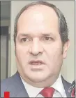  ??  ?? Arnaldo Samaniego, líder de la bancada (ANR, independie­nte), ala abdista en la Cámara de Diputados.