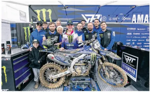  ?? VRT Yamaha ?? De nouvelles couleurs pour le team de Sainte-Foy.