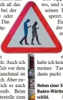  ?? Foto: Christoph Schmidt, dpa ?? Neben einer Schule steht in Reutlingen, Baden Württember­g, dieses Verkehrs  schild.