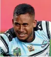  ??  ?? Ben Barba has been banned for life from the NRL for a serious incident with his partner at a casino.