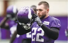  ?? Jim Mone / Associated Press ?? Safety Harrison Smith is one of two All-Pros who anchor the Vikings’ defense. Three other Vikings are Pro Bowl players.