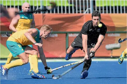  ?? PHOTO: PHOTOSPORT ?? Black Sticks Kane Russell is due back from Europe to rejoin the side.