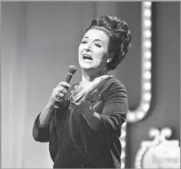  ?? ABC Photo Archives ?? BOLDLY ORIGINAL Morgana King in 1965. She performed for 50 years and recorded about 20 albums, yet her fame never equaled her acclaim.