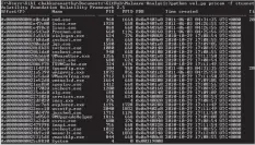  ??  ?? Figure 4: Screenshot of the psscan plugin which scans for hidden processes