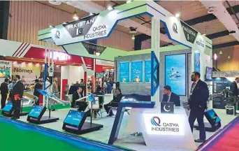  ?? Supplied ?? Pakistan opened its largest defence expo IDEAS 2022 yesterday, showcasing its advanced fighter jets, drones, and latest weapon systems.