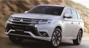  ?? TORONTO STAR FILE PHOTO ?? While it’s not sold in North America (yet), the Mitsubishi Outlander PHEV is a huge seller in overseas markets.