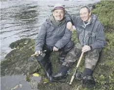  ??  ?? 0 Bob Mortimer and Paul Whitehouse in Gone Fishing