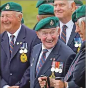  ??  ?? Veterans took part in this year’s parade at the Spean Bridge memorial.