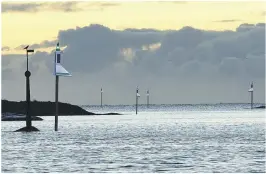  ?? FOTO: LEIF ANDERSEN, KYSTVERKET ?? NYE MERKER: Slik kan det bli seende ut i Smørsund når jobben er gjort. Bildet er manipulert.