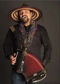  ??  ?? Terrance Simien brings his Zydeco sounds to Little Rock’s South on Main tonight.