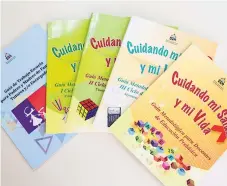  ??  ?? LIBROS. Instructiv­os “Cuidando mi salud y mi vida”.