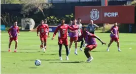  ?? FEDEFÚTBOL ?? La Selección tuvo ayer su primer entrenamie­nto.