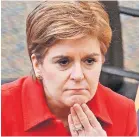  ?? ?? MISTAKE FM Nicola Sturgeon