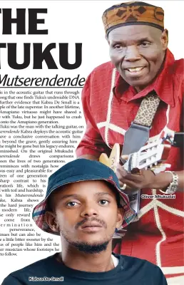  ?? ?? Kabza De Small
Oliver Mtukudzi