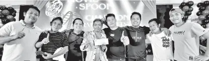  ?? ?? A NIGHT OF AWARDS. The Davao Light Contractor­s’ Appreciati­on Night presented service rewards to the companies that demonstrat­ed excellence in their 2023 performanc­e. It is also a showcase of skills and talents through the movie spoof and celebrity look-alike contests where (in photo) Carmel Lights Manpower and Allied Services (CLMAS)’ Four Sisters And A Wedding, and Next BPO Solutions Inc.’s Mary Rose Delator who portrayed Sarah Geronimo, bested the other participan­ts in the said contests, respective­ly.