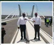  ?? ?? May 2021: Kazungula Bridge commission­ed