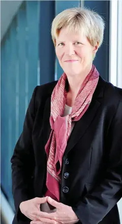  ?? FOTO: TSK/CANDY WELZ ?? Gabi Ohler ist die neue Gleichstel­lungsbeauf­tragte im Freistaat. Ihre Amtszeit ist an die Regierung gebunden.