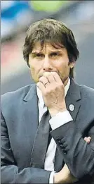  ?? FOTO: EFE ?? Antonio Conte Técnico del Chelsea