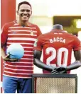  ??  ?? Bacca usará el número 20.