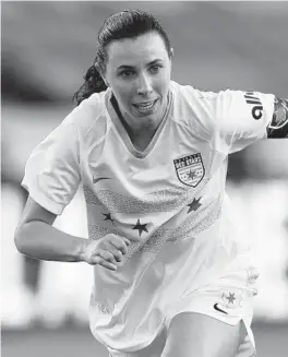  ?? MATT PATTERSON/AP ?? Red Stars midfielder Vanessa DiBernardo in action during an NWSL Challenge Cup match on March 20 in Houston.