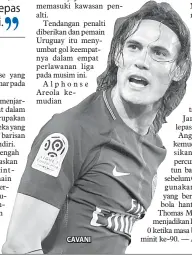  ??  ?? CAVANI