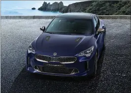  ??  ?? The upgraded Kia Stinger.