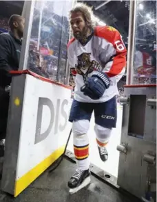  ?? BRUCE BENNETT/GETTY IMAGES ?? Jaromir Jagr is the oldest player in the NHL at age 44 and the Florida Panthers forward says he loves the game more than ever.