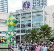  ??  ?? Suria KLCC attracted nine new tenants in the first half of this year, boosting KLCCP Stapled ’s retail segment earnings.